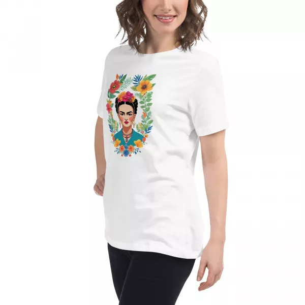 Frida Kahlo - Lockeres Damen-T-Shirt – Bild 4