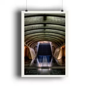 Central Liege Underground - Poster Hochformat-6864