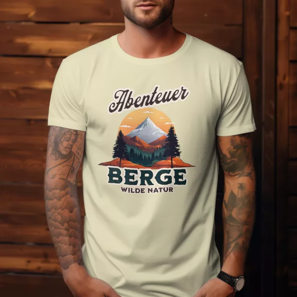 Abenteuer Berge  - Fuser Relaxed Shirt ST/ST – Bild 3