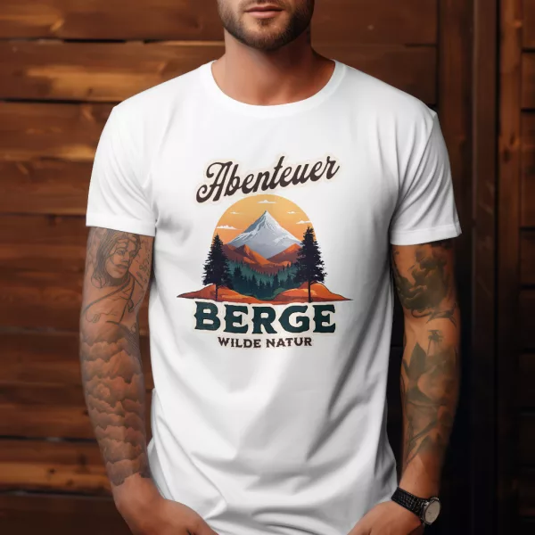 Abenteuer Berge  - Fuser Relaxed Shirt ST/ST – Bild 2