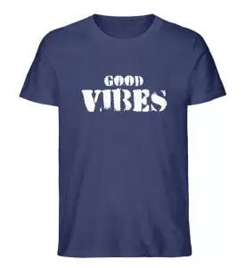 Good Vibes - Herren Organic Shirt-6057