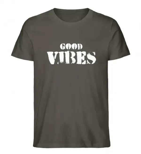 Good Vibes - Herren Organic Shirt-7072