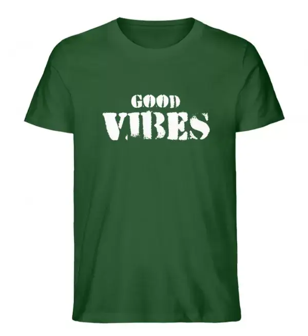Good Vibes - Herren Organic Shirt-833